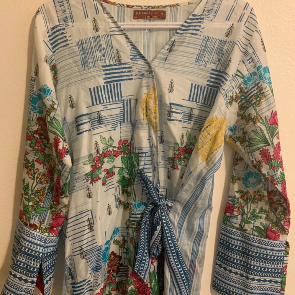 Khaadi kurta high low trendy Pakistani